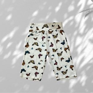 Butterfly Biker Shorts